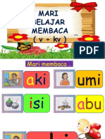 Mari Belajar Membaca (V + KV)