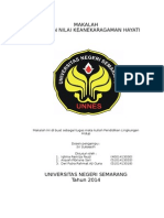 Makalah Jenis Dan Nilai Keanekaragaman Hayati