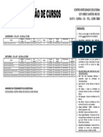 Programação de Cursos 2013 Atual