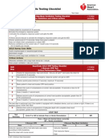 Acls Skills Testing Checklist