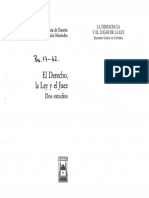 García de Enterría. La Democracia y El Lugar de La Ley