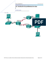 6.5.2.5 Lab - Solucion de Problemas Con Rutas Estaticas IPv4 e IPv6