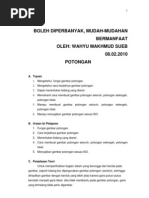 Presentasi Gambar Teknik - Materi Proyeksi Orthogonal