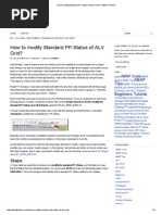 How To Modify Standard PF-Status of ALV Grid