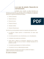 Caso de Estudio Desarrollo de Software