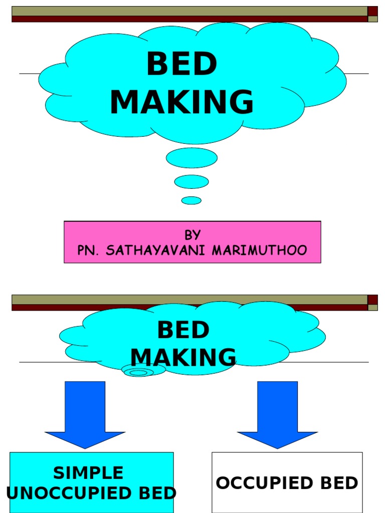 Bed Making PDF Bed Mattress