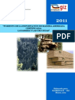 Fomento de La Exportación de Madera Aserrada Certificada, 2011