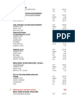 Building Material Calculation