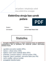 Električna Struja Kao Uzrok Požara 