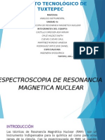 Espectroscopia en Resonancia Nuclear