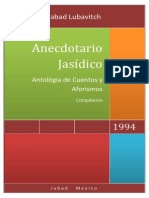 Anecdotario Jasídico. Antológia de Cuentos y Aforismos