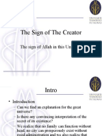 The Sign of The Creator