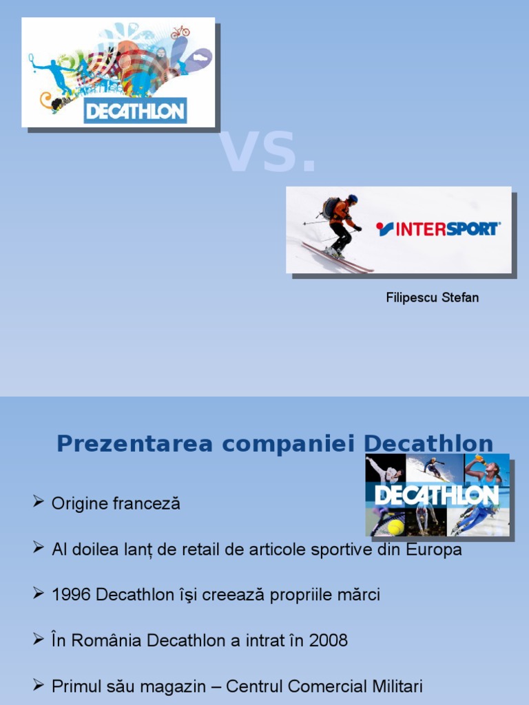 Analiza Decathlon Vs Intersport PDF