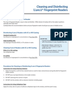 Finger Print Guide Cleaning DP Reader20101122