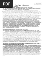 Download IB HL History Past Paper 3 Questions by Chris Wong SN265552497 doc pdf