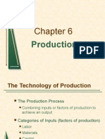 Support for Production Function
