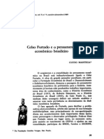 Guido Mantega - Celso Furtado e o Pensamento Economico Brasileiro