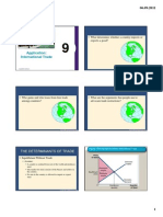 Application: International Trade: - What Determines Whether A Country Imports or Exports A Good?