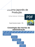 Sistema Japonês de Produção - TPS