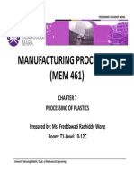 Chapter 7-Processing of Plastics