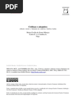 Livro- Criticas e Atuantes- Ciencias Sociais e Humanas Em Saúde Na America Latina Minayo Et Al.