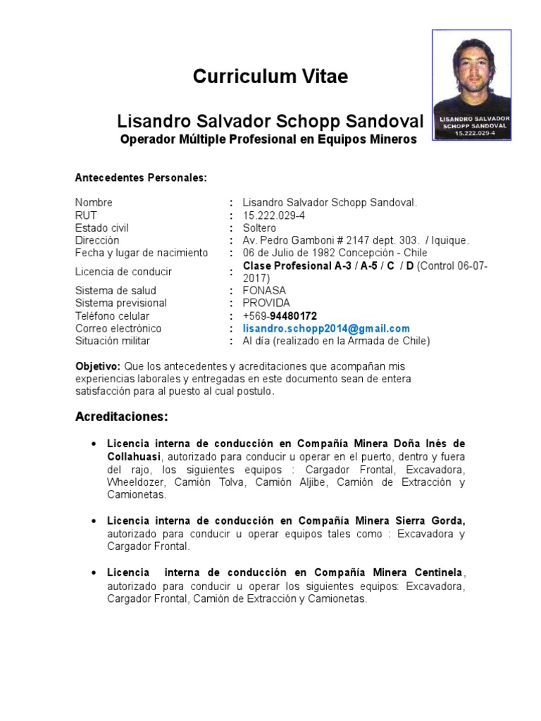 Multiple curriculum vitae image