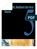 PPT - Arus Listrik, Resistansi Dan Arus Searah PDF