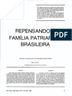 Repensando A Família Patriarcal Brasileira