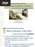 Introduction To Theology of The Body