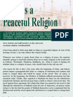 Islam the Peaceful Religion