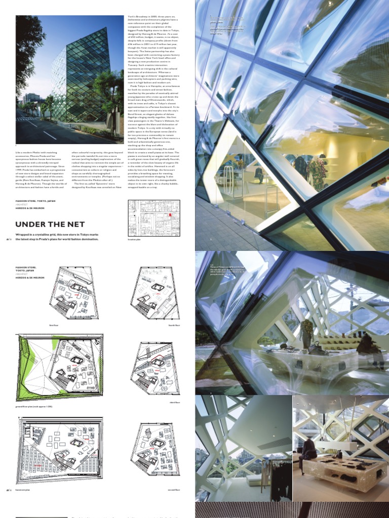Prada Tokyo: Architectural Fashion Store | PDF