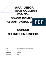 Mara Junior Science College Baling, 09100 BALING, Kedah Darul Aman Career (Flight Engineer)