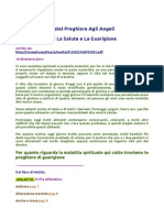 Preghiera Agli Angeli Per La Salute e La Guarigione PDF