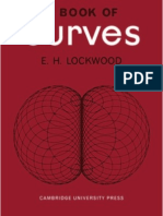 A Book of Curves - E.H. Lockwood
