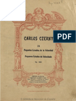 24 Pequeños Estudios de La Velocidad, Op. 636