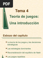 Teoría de juegos: Introducción a la estrategia