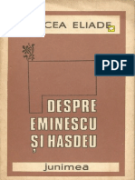 Despre Eminescu Și Hașdeu PDF