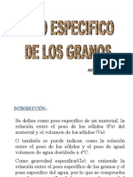 Peso Especifico de Granos PDF