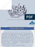 App SalesCatalog Abalit Slides