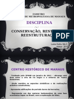 3a. Aula - Centro Histã"Rico de Manaus