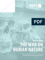 The War On Human Nature