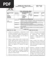 Ciencias Naturales Decimo Plan Anual