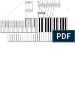 Piano Transposition Chart Template