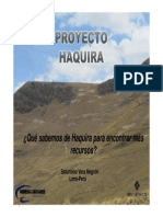 Proexplo Haquira Porfido Cu