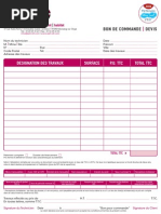 Bon de Commande | Devis AEH