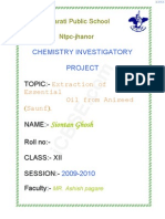 chemistry investigatory project