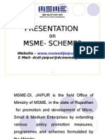 Msme Presentation - New 2015