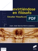 Juan Jose Garcia-Convirtiendose en Filosofo
