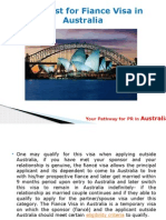 Checklist For Fiance Visa in Australia