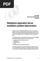 WebSphere Application Server Installation Problem Determination